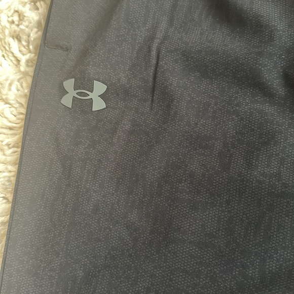 Under Armour Stretch Woven Fitted Tapered Pants Black - Picture 8 of 10